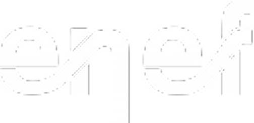 Logo ENEF blanco